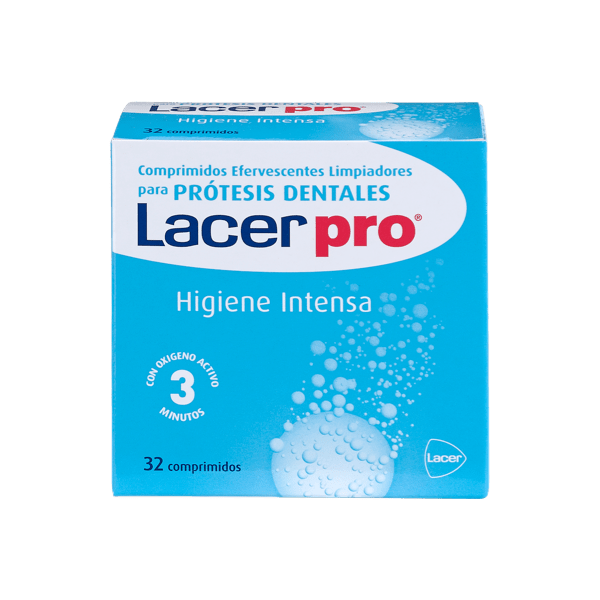 LACERPRO  EFFERVESCENT CLEANING TABLETS